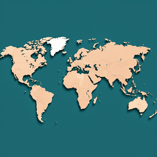 Mapa mundial de operaciones